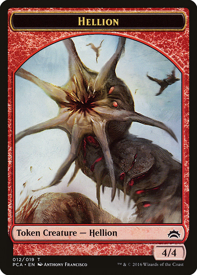 Hellion Token [Planechase Anthology Tokens] | Exor Games Truro