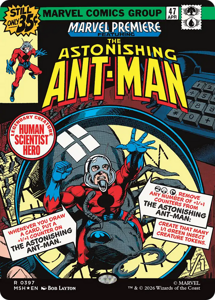 The Astonishing Ant-Man (Borderless) [Marvel Super Heroes] | Exor Games Truro