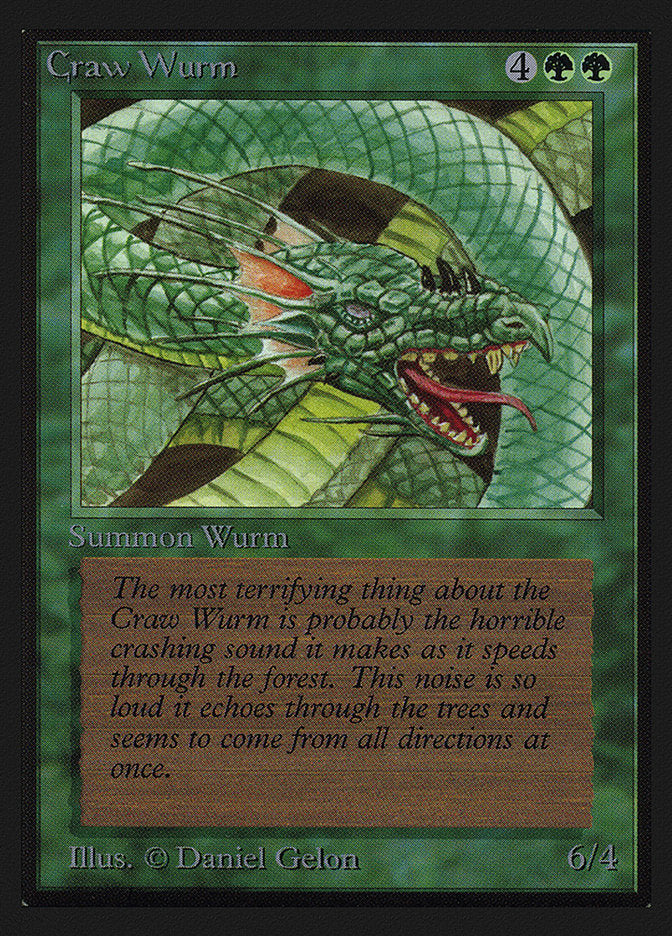 Craw Wurm [International Collectors' Edition] | Exor Games Truro