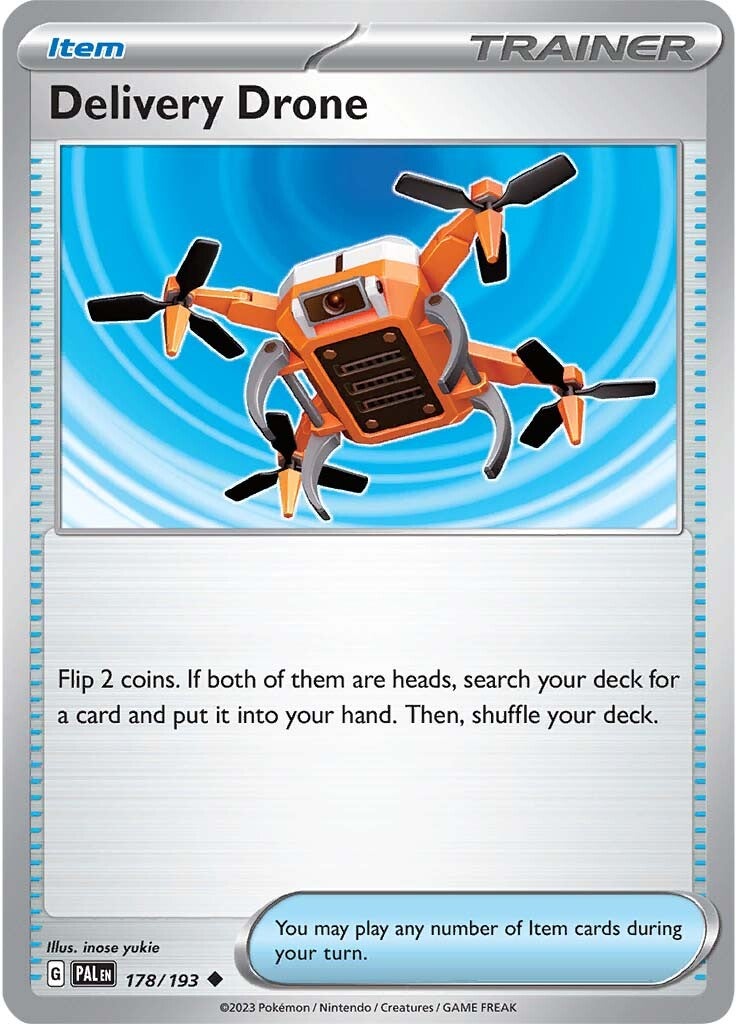 Delivery Drone (178/193) [Scarlet & Violet: Paldea Evolved] | Exor Games Truro