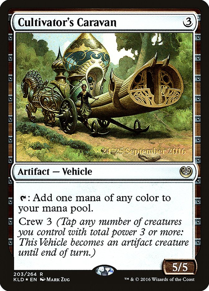 Cultivator's Caravan [Kaladesh Prerelease Promos] | Exor Games Truro