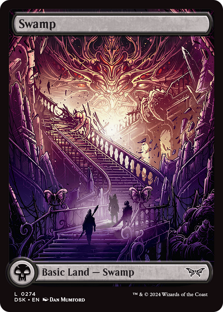 Swamp (274) - Full Art [Duskmourn: House of Horror] | Exor Games Truro