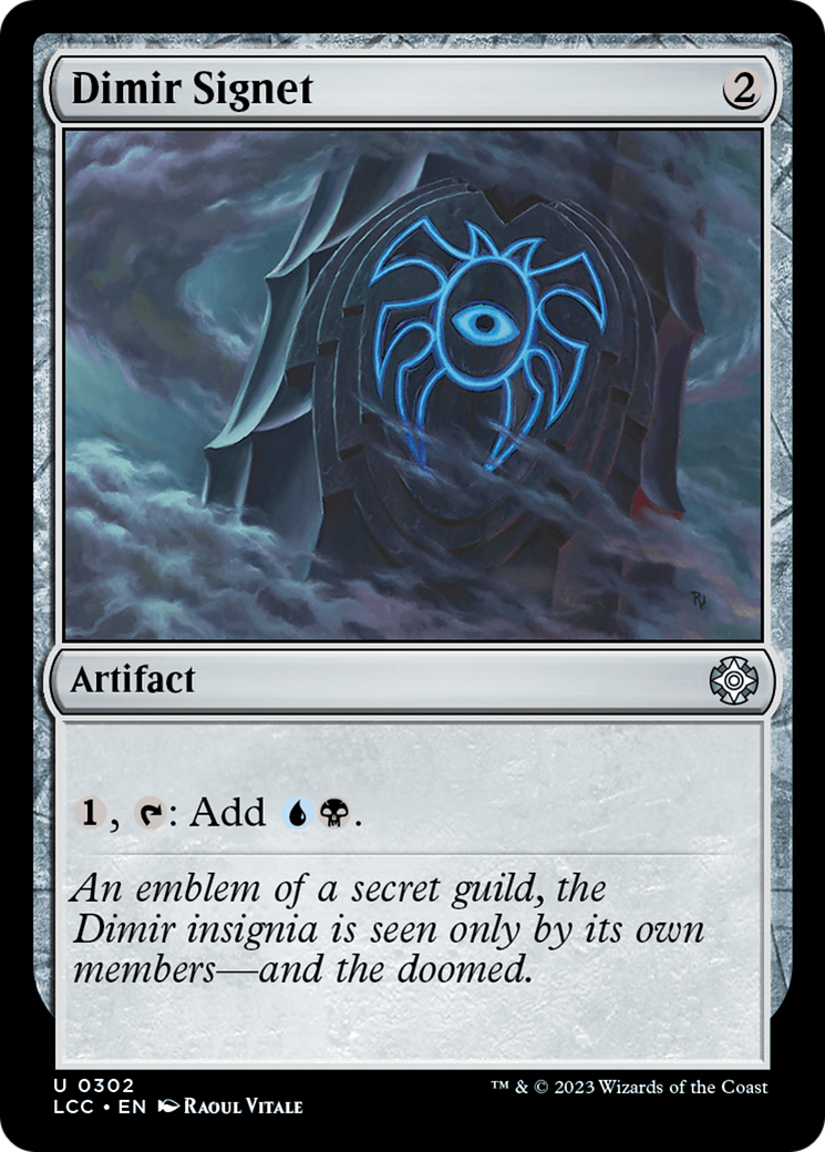 Dimir Signet [The Lost Caverns of Ixalan Commander] | Exor Games Truro