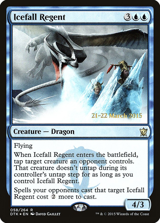 Icefall Regent [Dragons of Tarkir Prerelease Promos] | Exor Games Truro