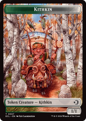 Elf // Kithkin (0007) Double-Sided Token [Lorwyn Eclipsed Tokens] | Exor Games Truro