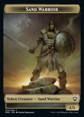 Soldier // Sand Warrior Double-Sided Token [Dominaria United Tokens] | Exor Games Truro