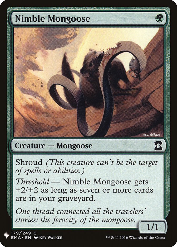 Nimble Mongoose [Mystery Booster] | Exor Games Truro