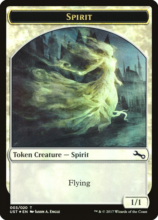 Spirit (003) // Spirit Double-Sided Token [Unstable Tokens] | Exor Games Truro