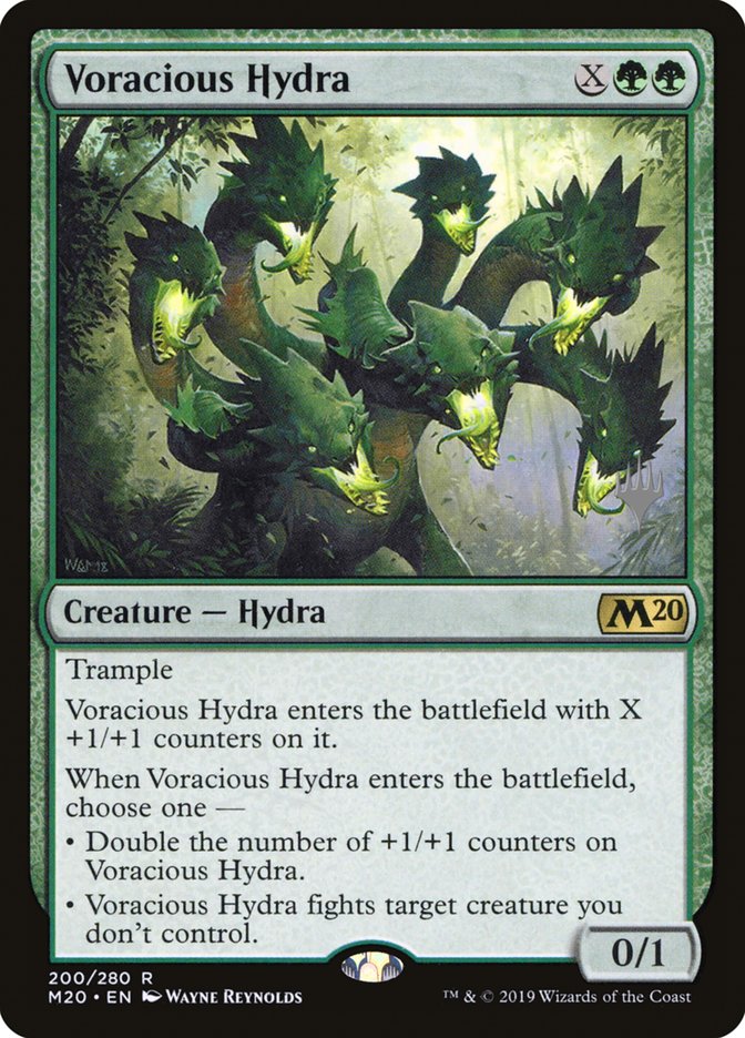 Voracious Hydra (Promo Pack) [Core Set 2020 Promos] | Exor Games Truro