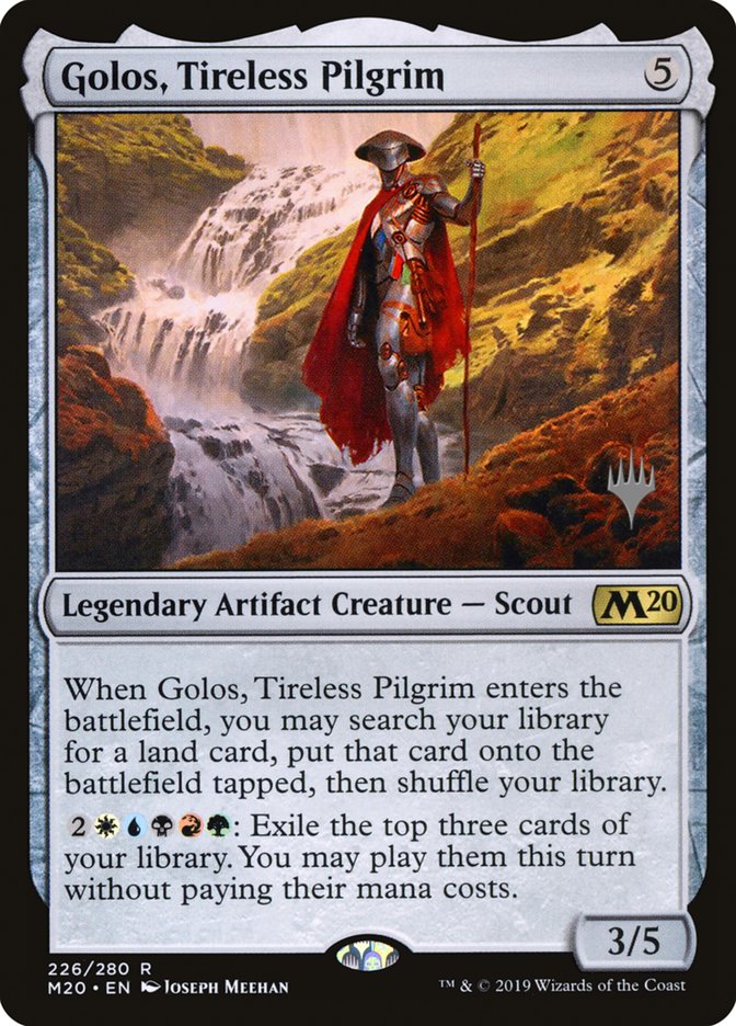 Golos, Tireless Pilgrim (Promo Pack) [Core Set 2020 Promos] | Exor Games Truro