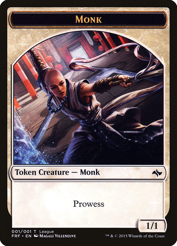 Monk Token [League Tokens 2015] | Exor Games Truro