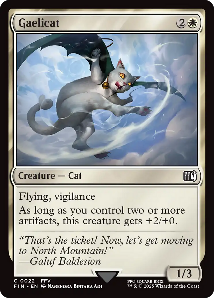 Gaelicat [FINAL FANTASY] | Exor Games Truro