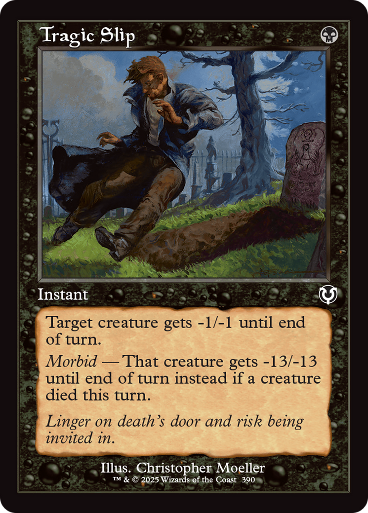 Tragic Slip (Retro Frame) [Innistrad Remastered] | Exor Games Truro