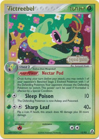 Victreebel (13/92) (Stamped) [EX: Legend Maker] | Exor Games Truro