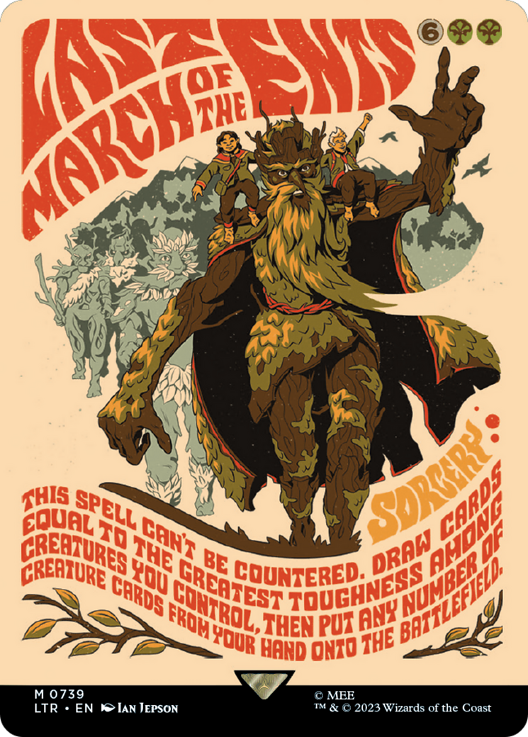Last March of the Ents (Borderless Poster) [The Lord of the Rings: Tales of Middle-Earth] | Exor Games Truro