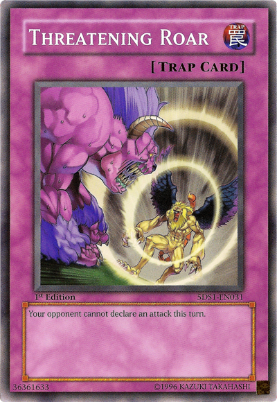 Threatening Roar [5DS1-EN031] Common | Exor Games Truro