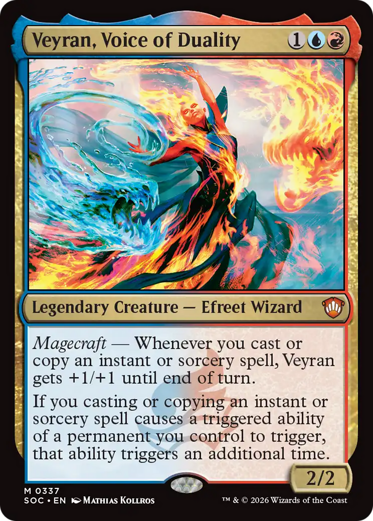Veyran, Voice of Duality [Secrets of Strixhaven Commander] | Exor Games Truro