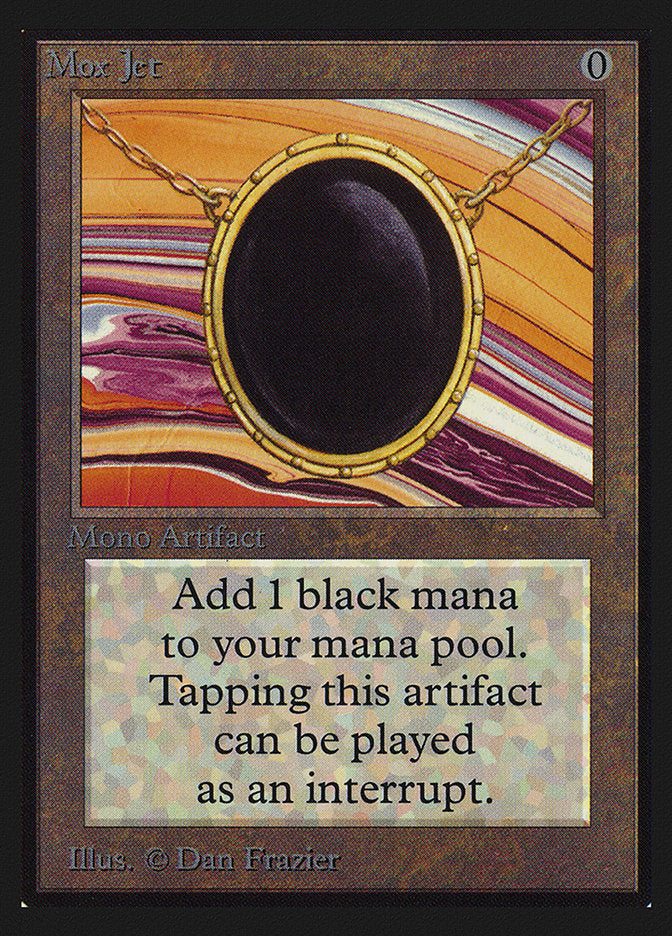 Mox Jet (Black Stone) [International Collectors' Edition] | Exor Games Truro