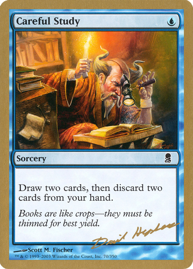 Careful Study (Dave Humpherys) [World Championship Decks 2003] | Exor Games Truro