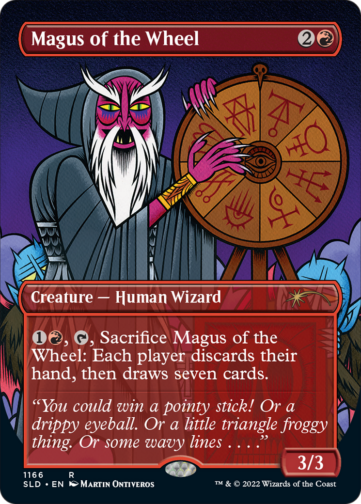 Magus of the Wheel (Borderless) [Secret Lair Drop Series] | Exor Games Truro