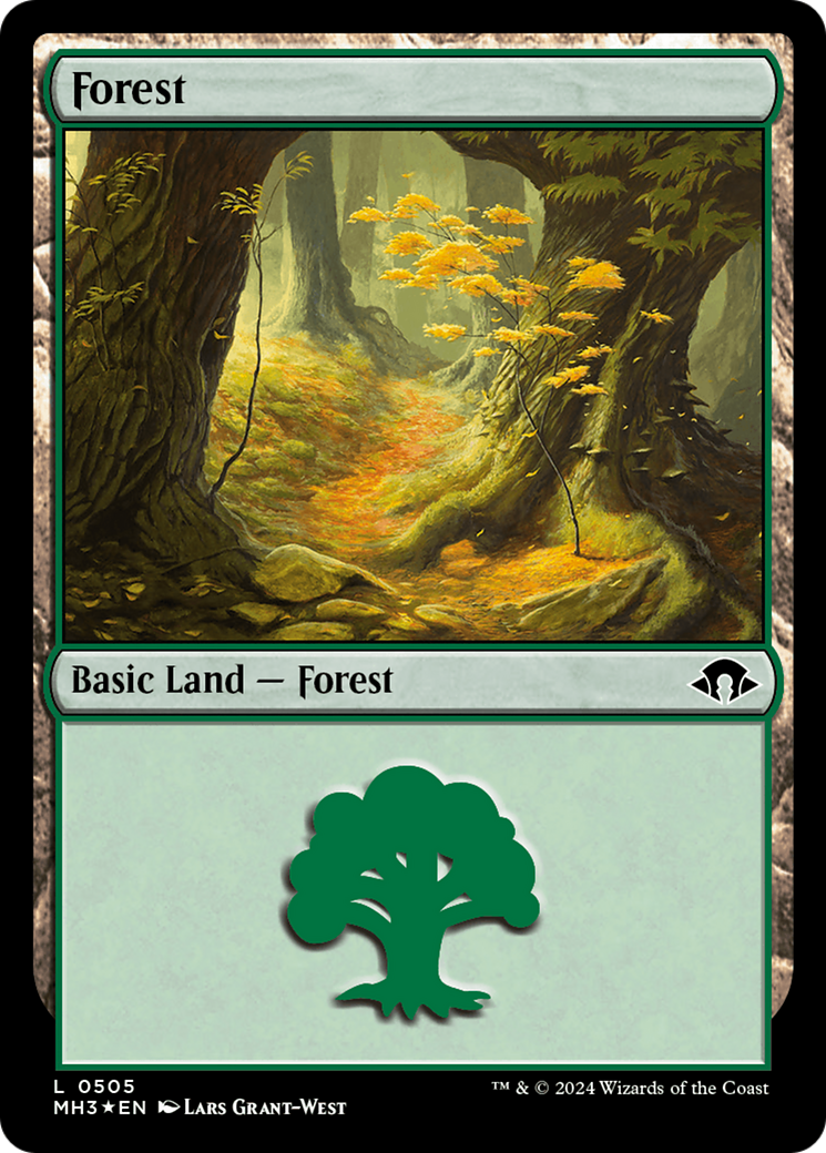 Forest (0505) (Ripple Foil) [Modern Horizons 3] | Exor Games Truro