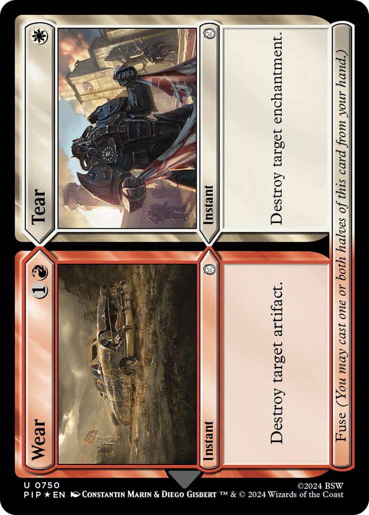 Wear // Tear (Surge Foil) [Fallout] | Exor Games Truro