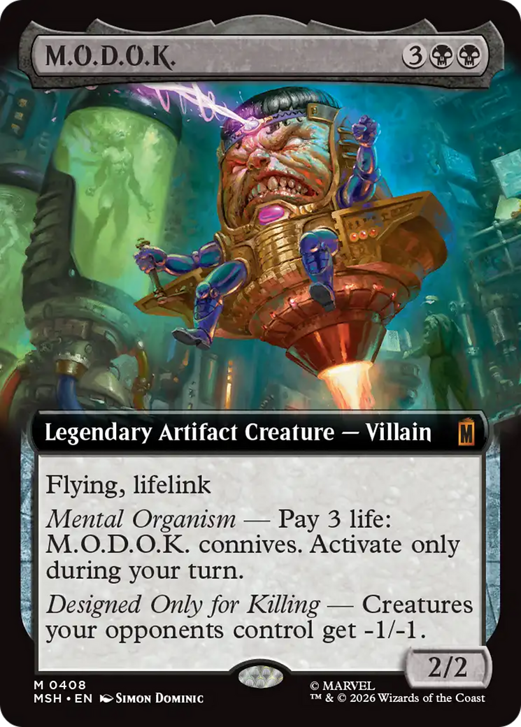 M.O.D.O.K. (Extended Art) [Marvel Super Heroes] | Exor Games Truro