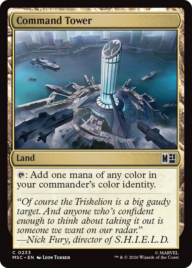 Command Tower [Marvel Super Heroes Commander] | Exor Games Truro