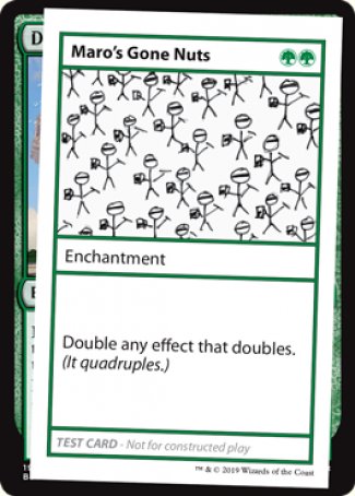 Maro's Gone Nuts (2021 Edition) [Mystery Booster Playtest Cards] | Exor Games Truro