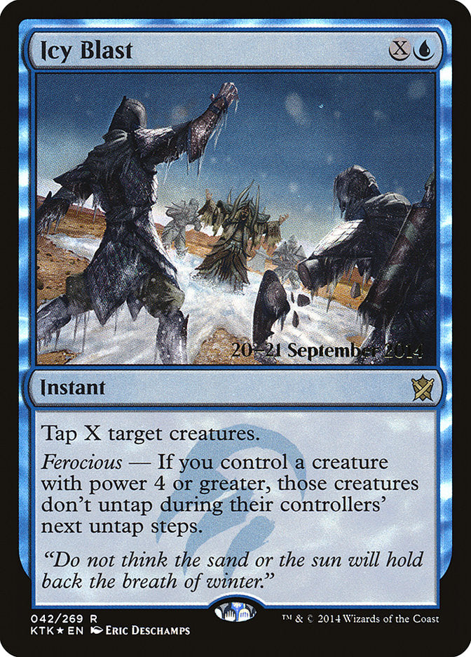 Icy Blast [Khans of Tarkir Prerelease Promos] | Exor Games Truro