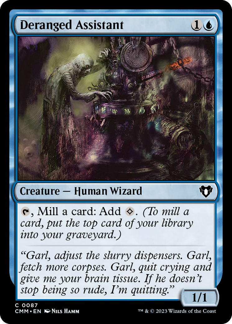 Deranged Assistant [Commander Masters] | Exor Games Truro