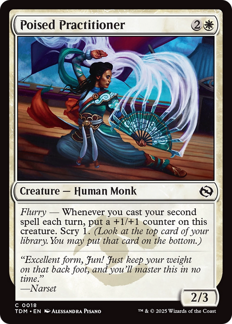 Poised Practitioner [Tarkir: Dragonstorm] | Exor Games Truro