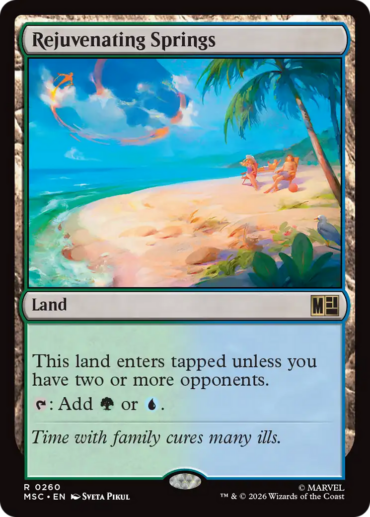 Rejuvenating Springs [Marvel Super Heroes Commander] | Exor Games Truro
