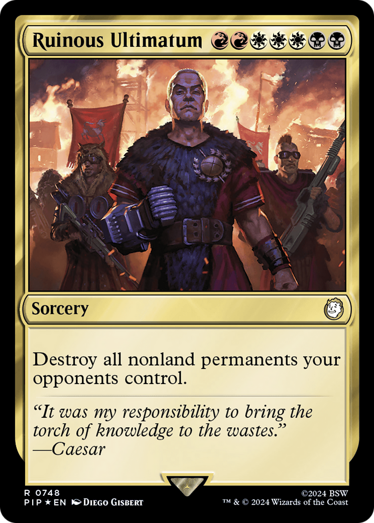 Ruinous Ultimatum (Surge Foil) [Fallout] | Exor Games Truro