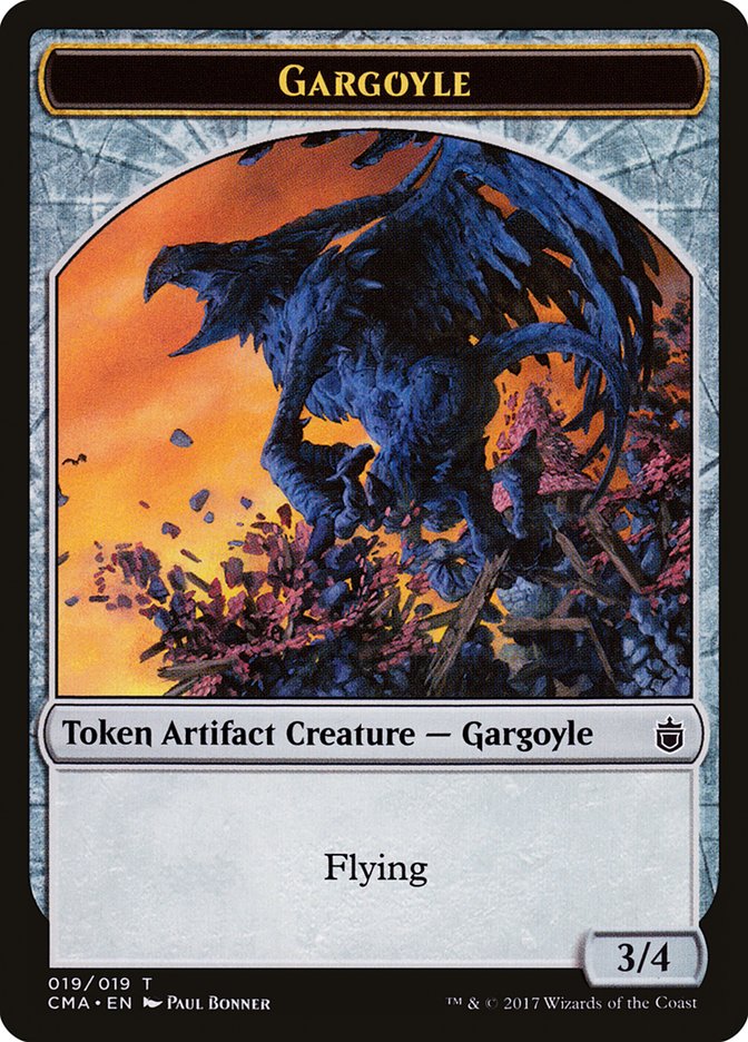 Gargoyle Token [Commander Anthology Tokens] | Exor Games Truro