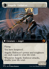 Enduring Angel // Angelic Enforcer (Extended Art) [Innistrad: Midnight Hunt] | Exor Games Truro