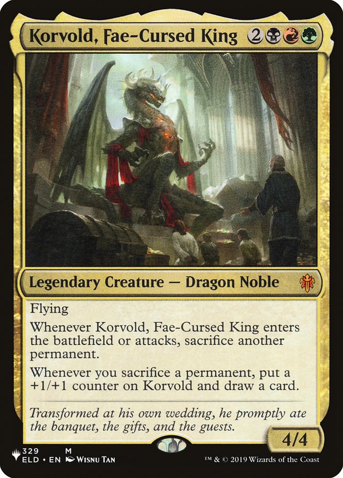 Korvold, Fae-Cursed King [The List] | Exor Games Truro