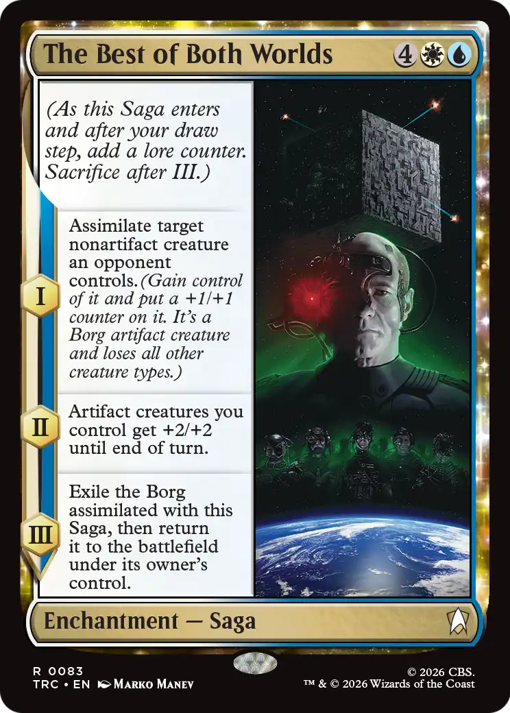 The Best of Both Worlds (Surge Foil) [Star Trek Commander] | Exor Games Truro