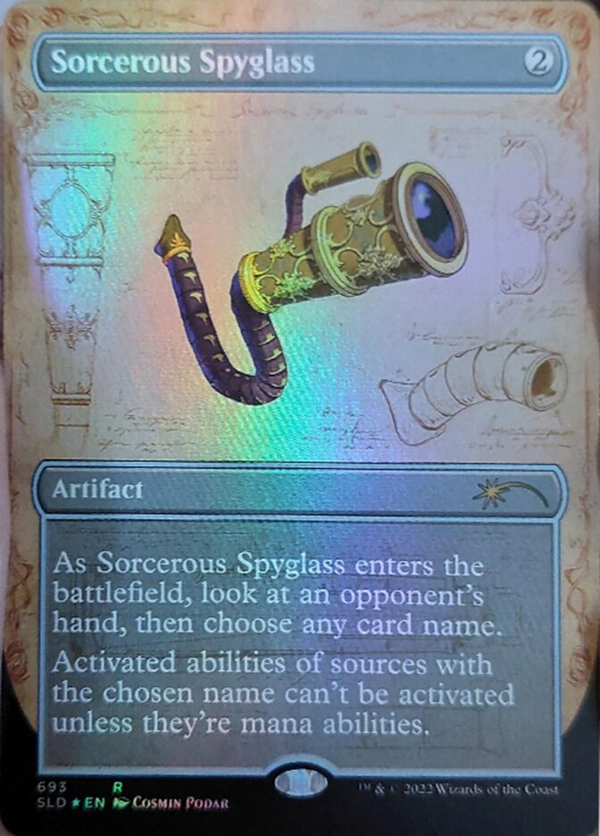 Sorcerous Spyglass (Blueprint) [Secret Lair Drop Promos] | Exor Games Truro