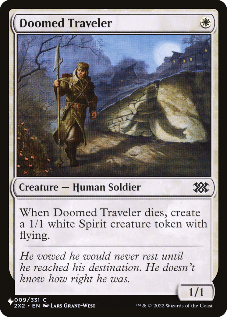 Doomed Traveler [The List] | Exor Games Truro