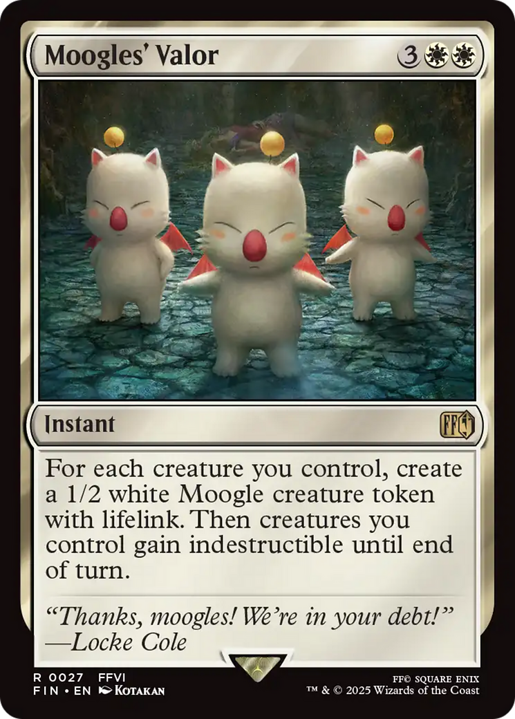 Moogles' Valor [FINAL FANTASY] | Exor Games Truro