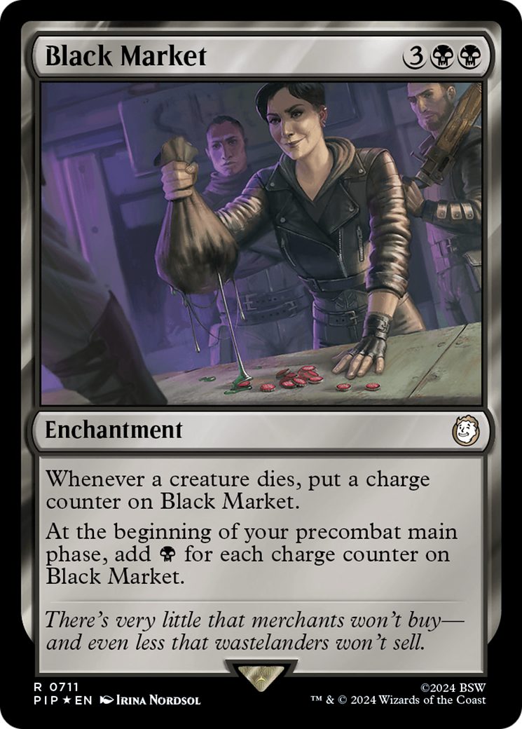 Black Market (Surge Foil) [Fallout] | Exor Games Truro