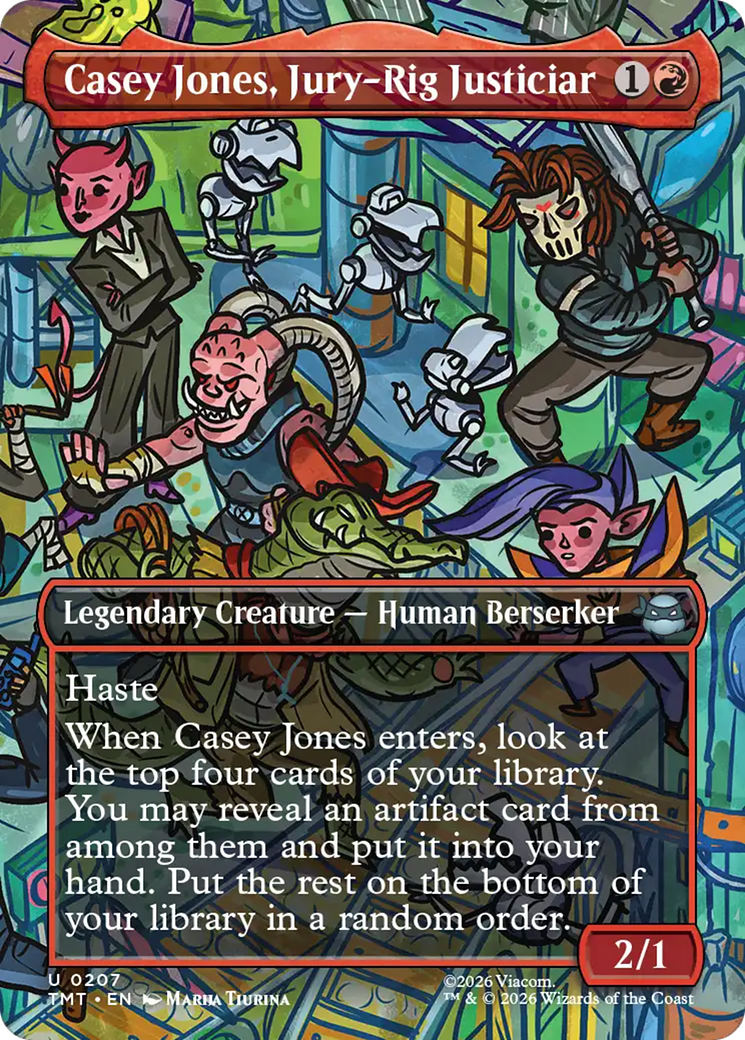 Casey Jones, Jury-Rig Justiciar (Borderless) [Teenage Mutant Ninja Turtles] | Exor Games Truro