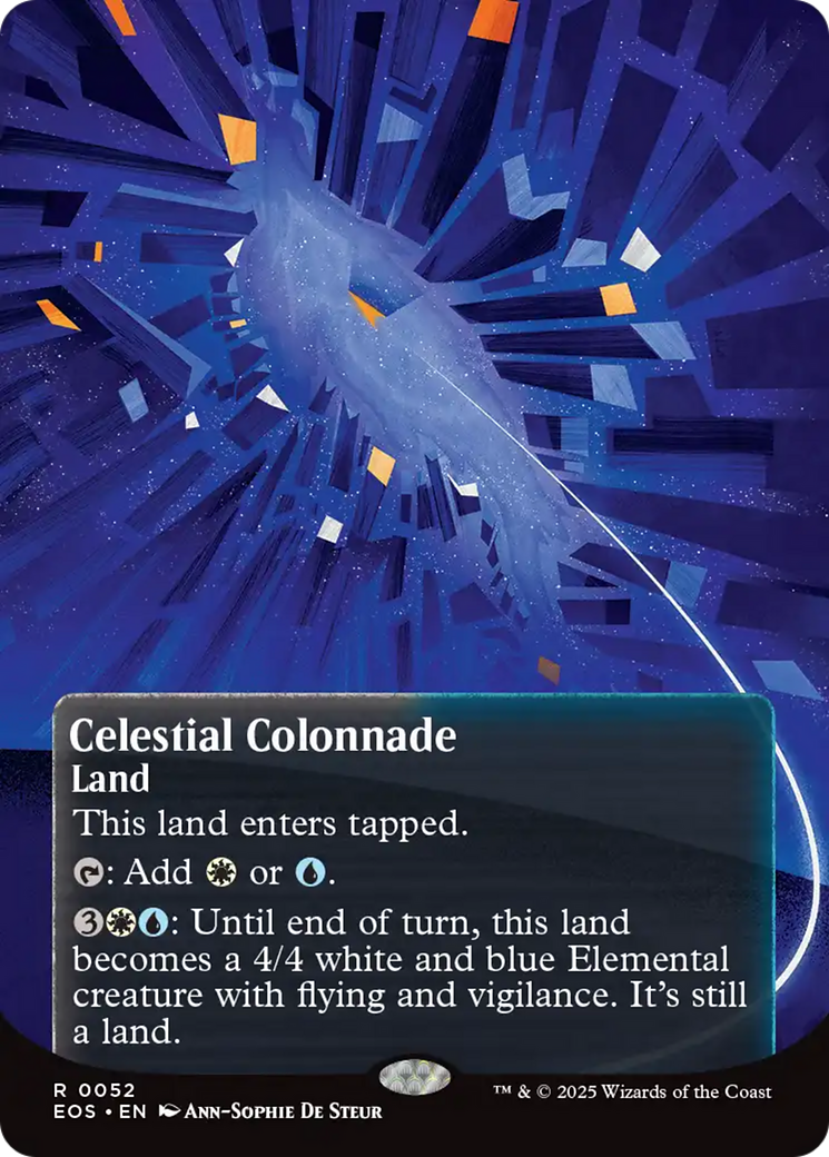 Celestial Colonnade (0052) (Borderless) [Edge of Eternities: Stellar Sights] | Exor Games Truro