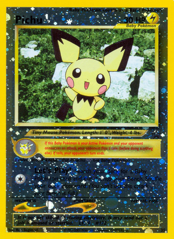 Pichu (35) [Wizards of the Coast: Black Star Promos] | Exor Games Truro
