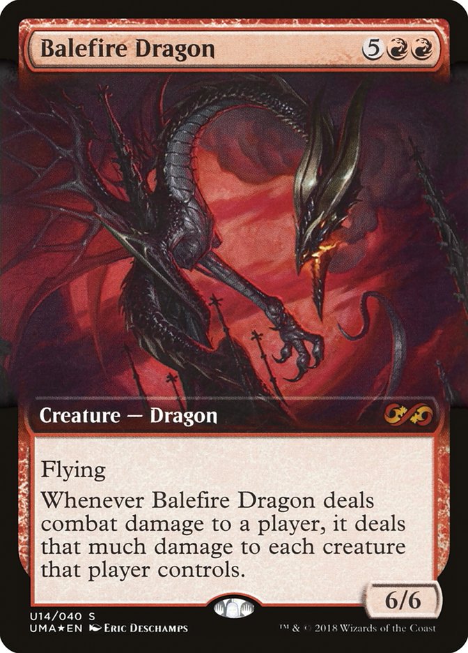 Balefire Dragon (Topper) [Ultimate Masters Box Topper] | Exor Games Truro