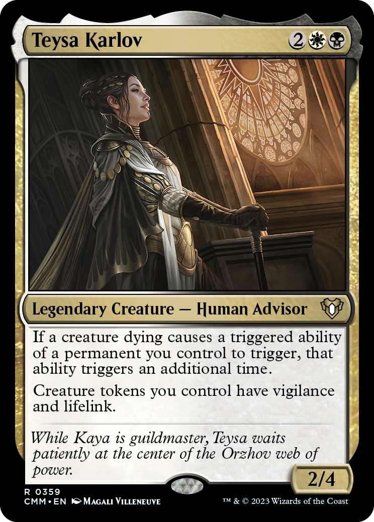 Teysa Karlov [Commander Masters] | Exor Games Truro