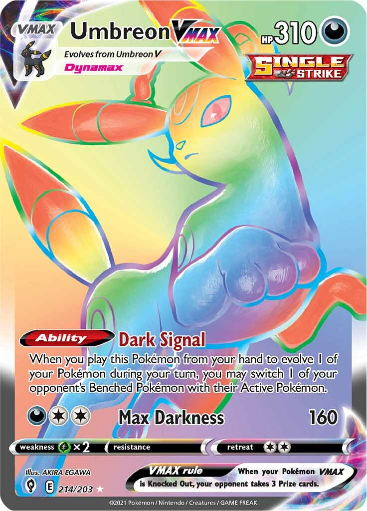 Umbreon VMAX (214/203) [Sword & Shield: Evolving Skies] | Exor Games Truro