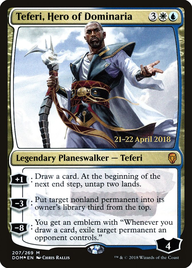 Teferi, Hero of Dominaria [Dominaria Prerelease Promos] | Exor Games Truro