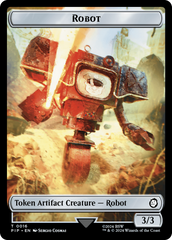 Energy Reserve // Robot Double-Sided Token [Fallout Tokens] | Exor Games Truro